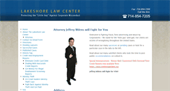 Desktop Screenshot of lakeshorelaw.org